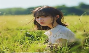 佐佐木明希2024年写真集封面，清新自然风格摄影，阳光草地背景展现青春活力